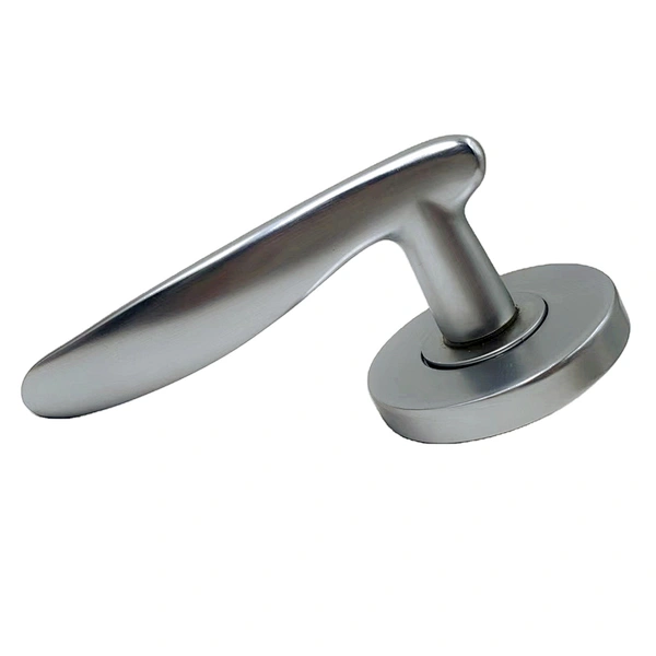Australia design tri lock Solid aluminum zinc polished nickel mortise lock passage door lever handle