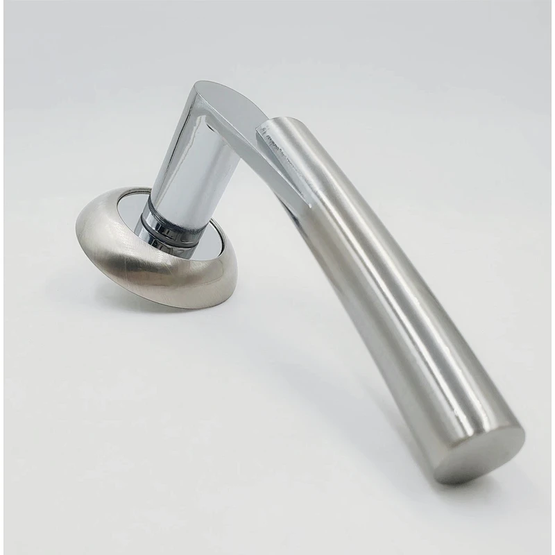 Zinc Alloy Design Modern Recessed Door Handle finish house lock metal door handle for sale