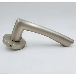 Newest Customizable Wooden Door heavy Steel zinc Handles rose lever Hardware Door Handle SN