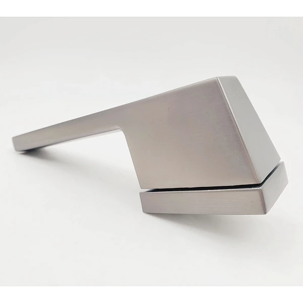 Supply all kinds of entrance door handle,fire rate door handle aluminum Satin finish interior door handle