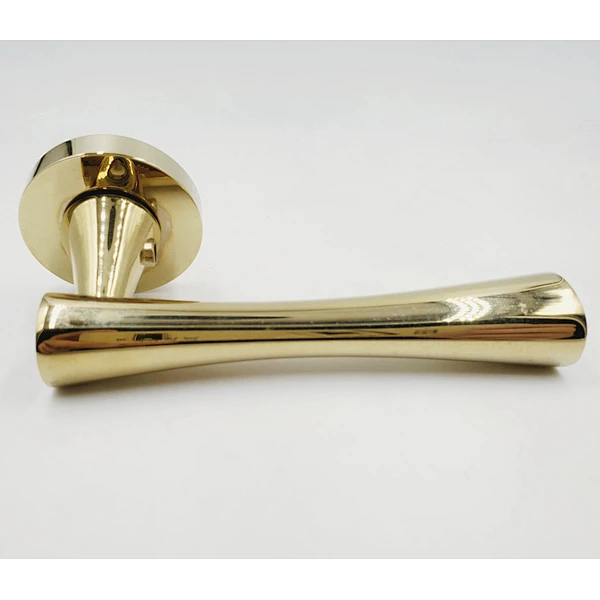 European Style design metal interior bathroom Door Hardware Zinc Lever Concealed Pull Locks and Door Handle