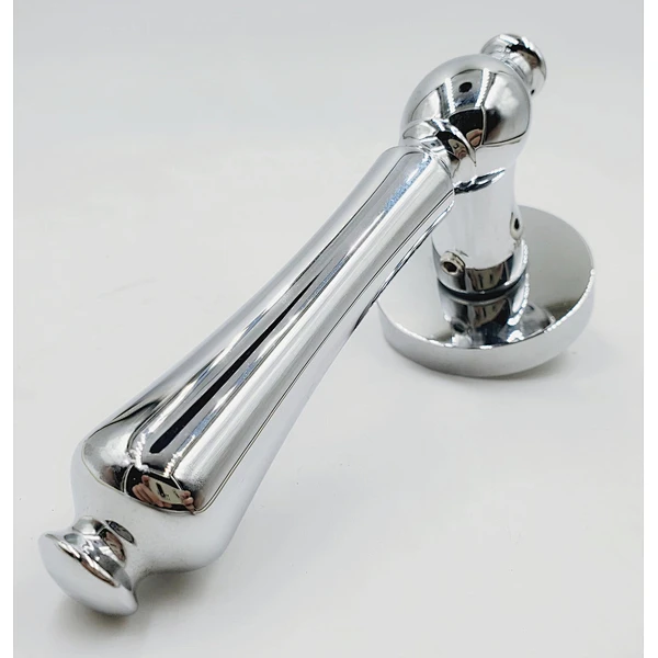 zinc alloy antique classic door lever handle on plate brass door handle lock