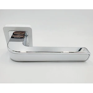 high quality factory source white finished Zinc lever with the thin rose zinc and Aluminum rosette