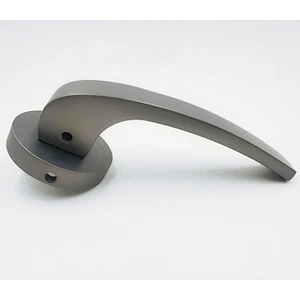 Sn zinc alloy heavy duty wooden door handle lock privacy door handle
