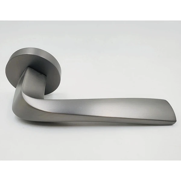 Matt With SN or GP color Zinc Alloy Interior Square Lever Luxury Door Handle Antique Door Handles