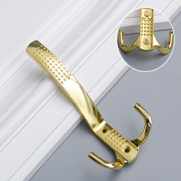 zinc alloy metal hook furniture hardware home decoration wardrobe bathroom multi-function hook