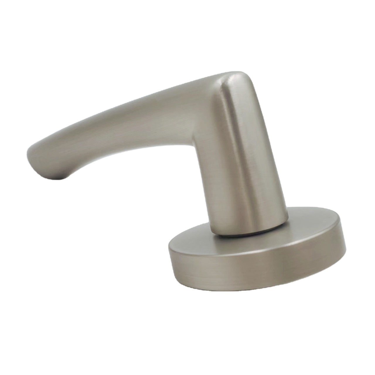 Newest Customizable Wooden Door heavy Steel zinc Handles rose lever Hardware Door Handle SN