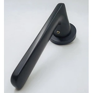 Aluminum Style Matt Antique Brass Lever Door Handle for Projects office building
