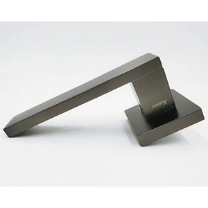 Hot Sale Matte Black zinc aluminum Entry Wood Shower Glass Door Pull Passage Door Handle