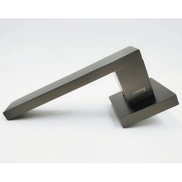 Hot Sale Matte Black zinc aluminum Entry Wood Shower Glass Door Pull Passage Door Handle