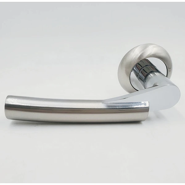 Zinc Alloy Design Modern Recessed Door Handle finish house lock metal door handle for sale