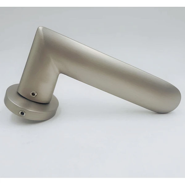 zinc alloy handle newest round rose ROSE LEVER  handle lock wooden door handle