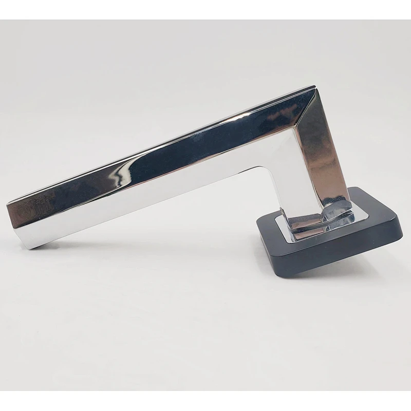manija de la perilla mango de la puerta del baño perillas empuje de lujo y tira de accesorios de la puerta de aleación de zinc