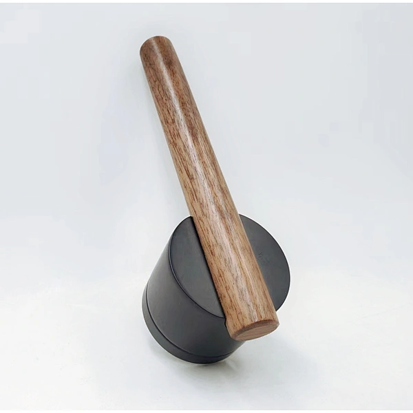 Heavy type real wood handle aluminum zinc lock nature color smelly inner door handle