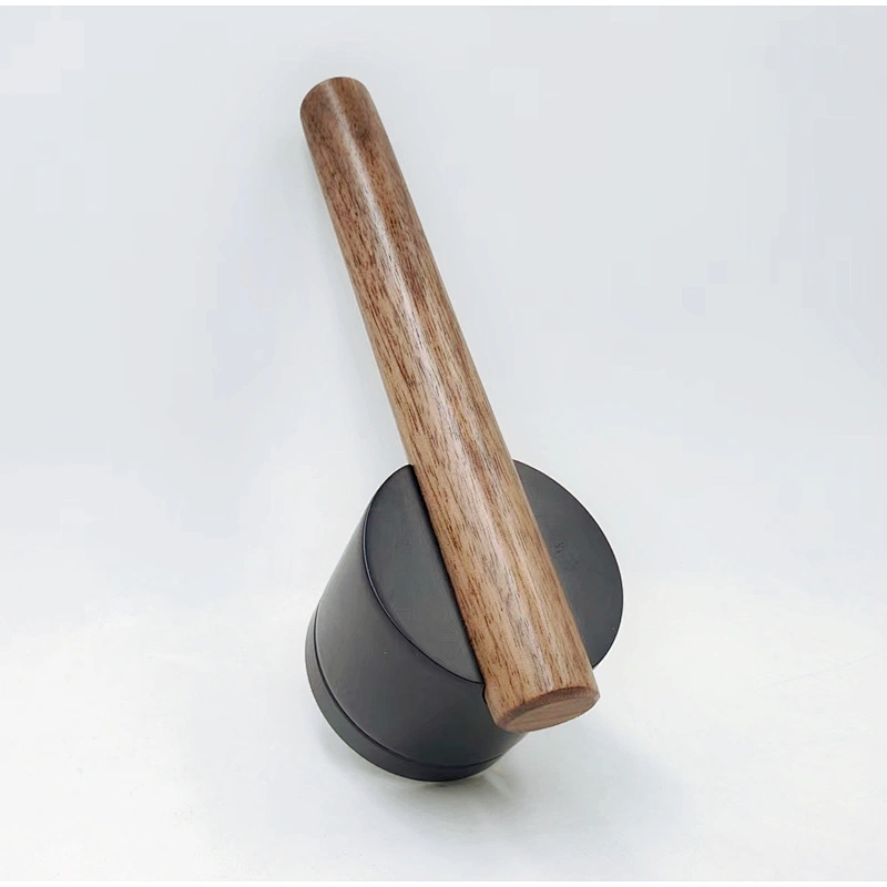 Heavy type real wood handle aluminum zinc lock nature color smelly inner door handle