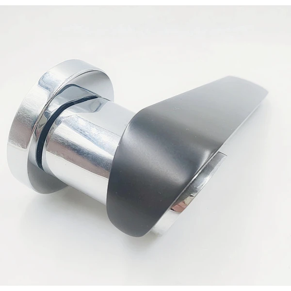 Durable Using Low Price Aluminum Black Square Fission Modern Black Door Handle