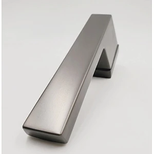 Supply all kinds of entrance door handle,fire rate door handle aluminum Satin finish interior door handle