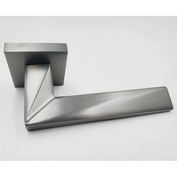 Newest Zinc Alloy Luxury Wooden Door Handle Design Modern Brass Lever Door Handle