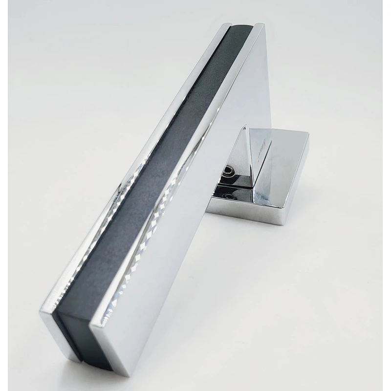 simple OEM Aluminum alloy polished Chrome Round fancy door handle