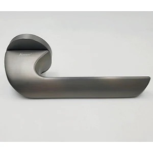 Manija de puerta negra Moderna Moderna de OEM al por mayor