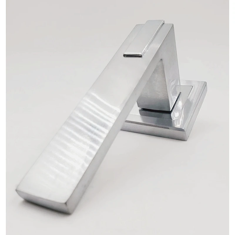 Building Mirror finished aluminum heavy duty wooden door handle lock bathroom glass door handle pull handles