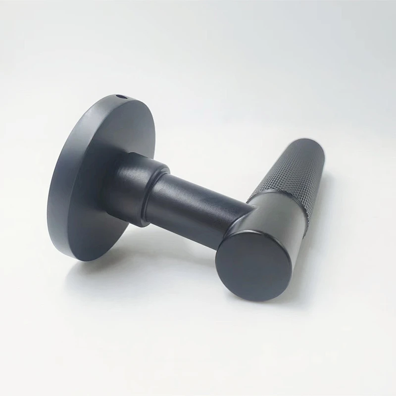Steel iron material door handle lock bath room wooden passage  door handle plate lock