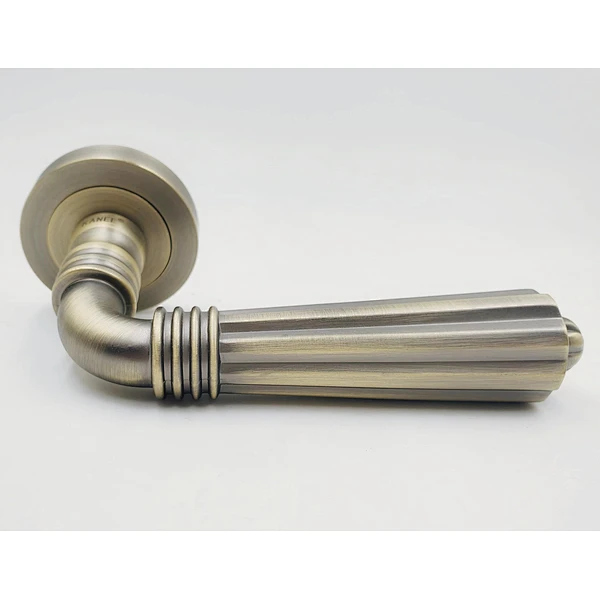 Entrance door handle fire-proof door handle Bronze interior door handle