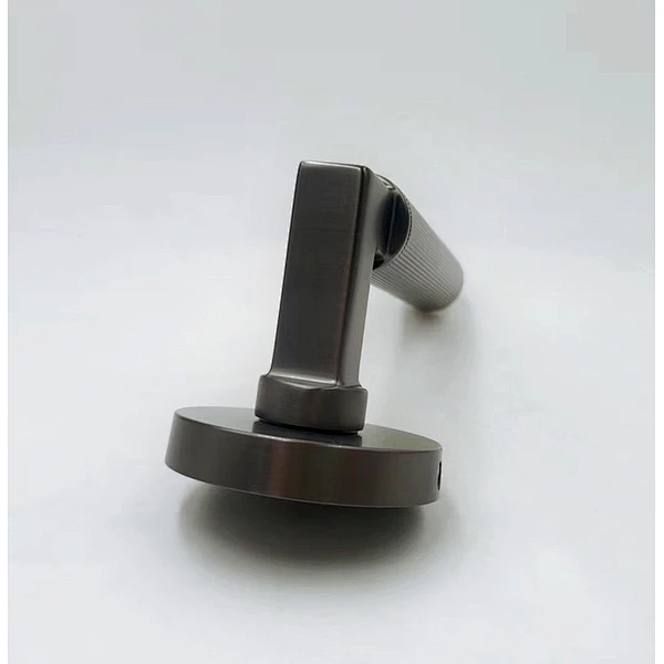 Moderna privacidad interior manchado de zinc aleación sólido sólido holdina de madera de la palanca de madera cerradura
