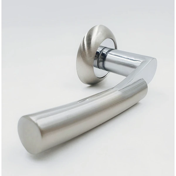 Zinc Alloy Design Modern Recessed Door Handle finish house lock metal door handle for sale