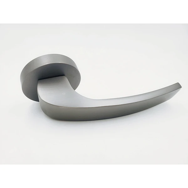 Sn zinc alloy heavy duty wooden door handle lock privacy door handle