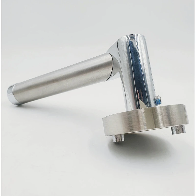 Euro designer aluminum Passage Door Lever Polished zinc alloy finish house lock metal door handle for sale