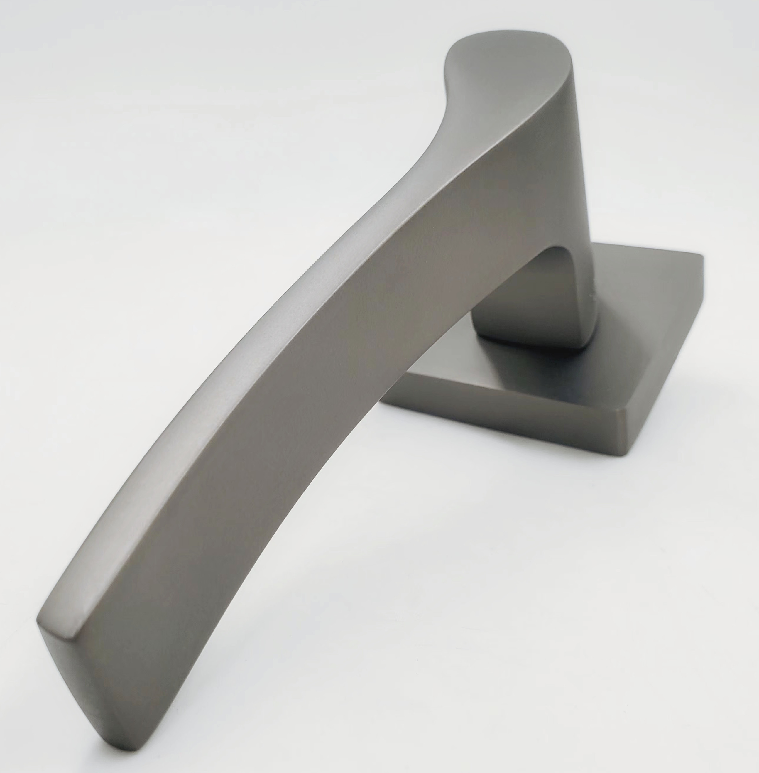 Internal black lever interior privacy lever set square interior door handle lever lock black bathroom handle lock