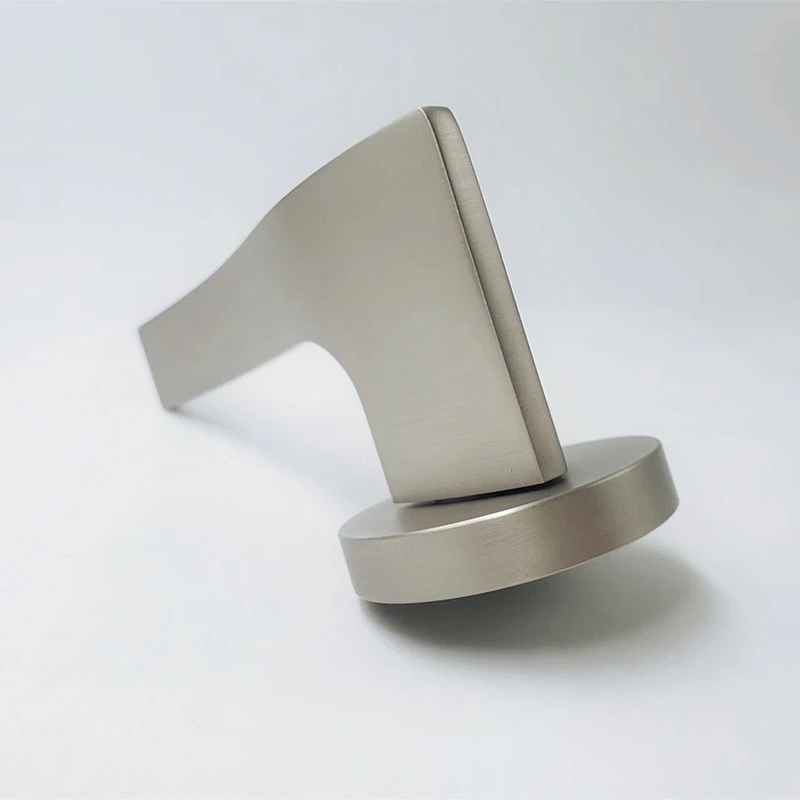 Hardware China Aleación de zinc pulido Acabado Interior Claque de metal Manija de puerta de metal para la venta