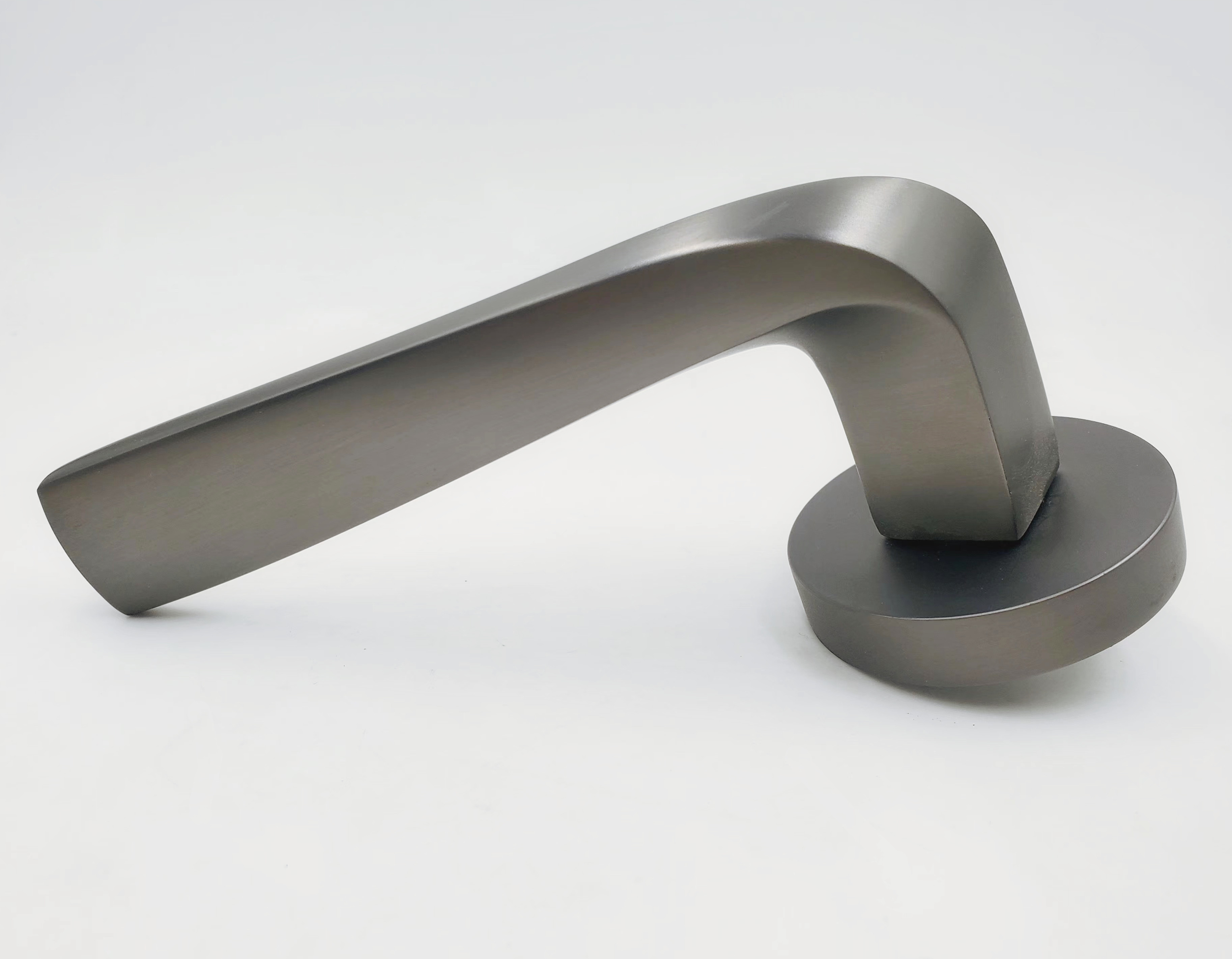 Matt With SN or GP color Zinc Alloy Interior Square Lever Luxury Door Handle Antique Door Handles