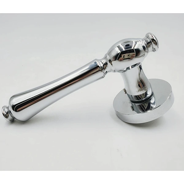 zinc alloy antique classic door lever handle on plate brass door handle lock