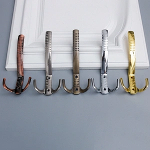 zinc alloy metal hook furniture hardware home decoration wardrobe bathroom multi-function hook