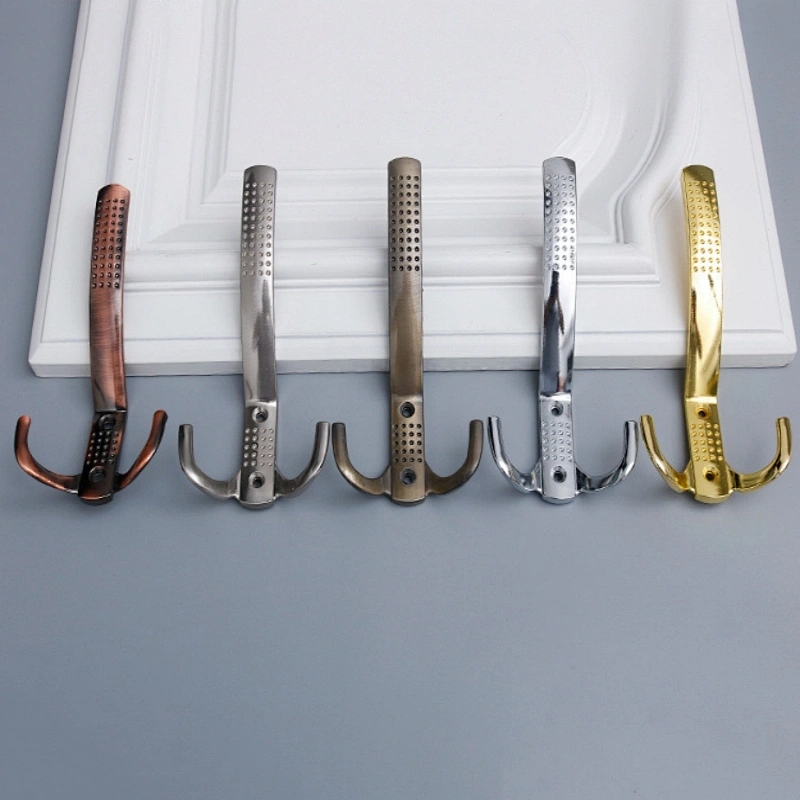 zinc alloy metal hook furniture hardware home decoration wardrobe bathroom multi-function hook