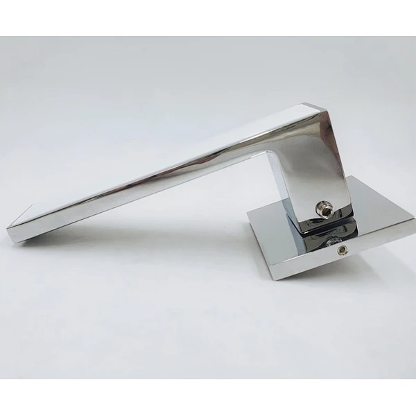 European Zinc Alloy Door Handle Lock Interior Bedroom/Bathroom lock Home Room Safety Door Lever Handles