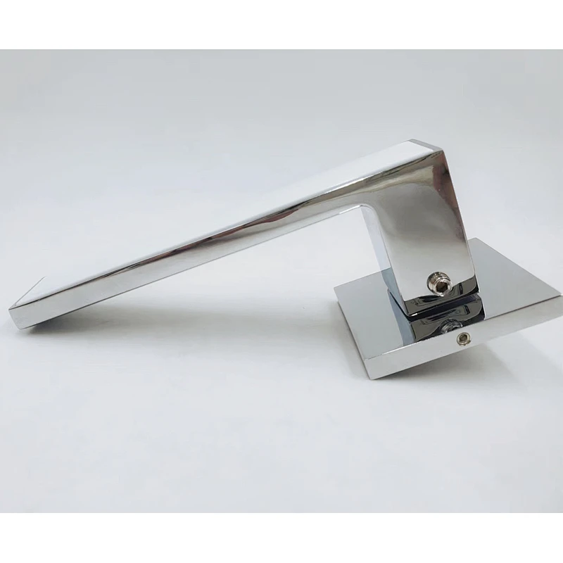 European Zinc Alloy Door Handle Lock Interior Bedroom/Bathroom lock Home Room Safety Door Lever Handles