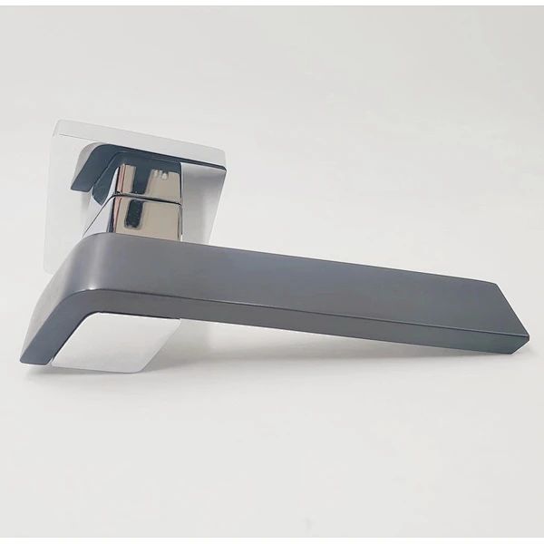 Wholesale Square shaped zinc alloy door handle,door handle set,door handle springs