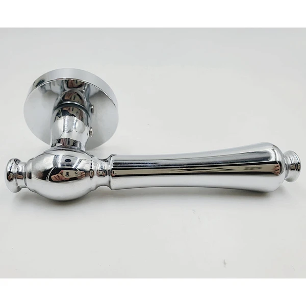zinc alloy antique classic door lever handle on plate brass door handle lock