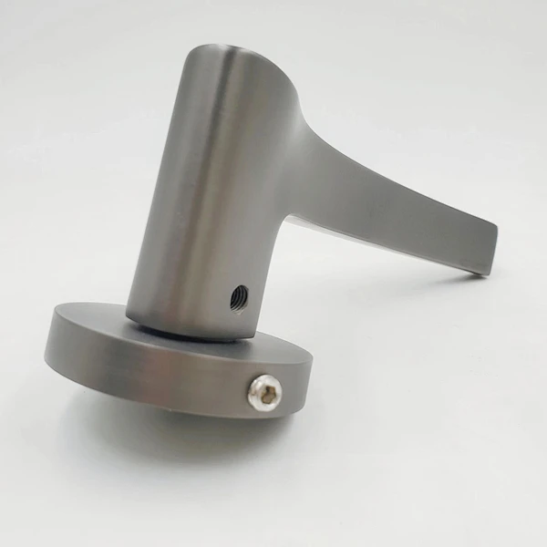 Wholesale Oem Modern Interior satin nickel Door Handle Matte Black Bedroom Door Handle And Lock
