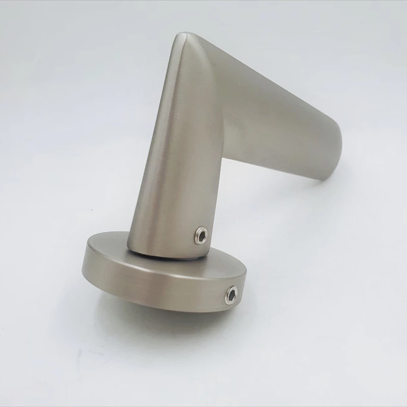 zinc alloy handle newest round rose ROSE LEVER  handle lock wooden door handle