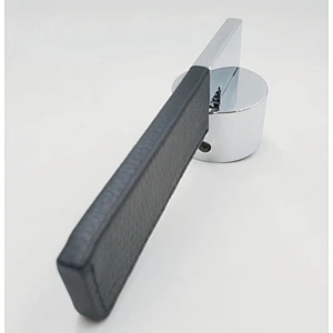 Satin nickel Square Rosette Lever Door Handle for Office Building Apartment Doors