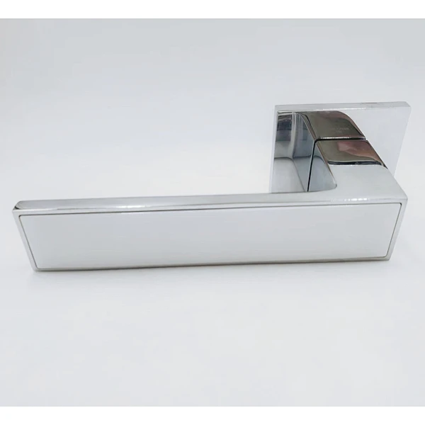 European Zinc Alloy Door Handle Lock Interior Bedroom/Bathroom lock Home Room Safety Door Lever Handles