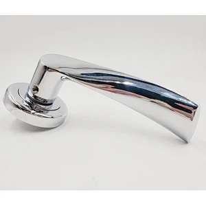 Matt With SN or GP color Zinc Alloy Interior Square Lever Luxury Door Handle Antique Door Handles