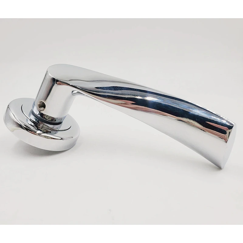 Matt With SN or GP color Zinc Alloy Interior Square Lever Luxury Door Handle Antique Door Handles