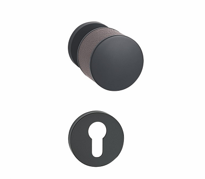 New design OEM rose matt black inner high quality door handle
