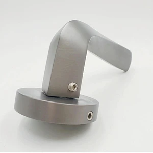 Matt With SN or GP color Zinc Alloy Interior Square Lever Luxury Door Handle Antique Door Handles