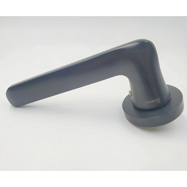Aluminum Style Matt Antique Brass Lever Door Handle for Projects office building